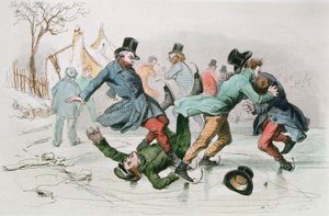 De Geneugten van de Winter door Victor Adam